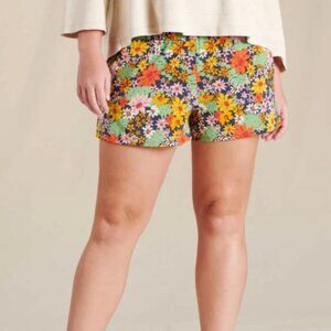 Women's Sunkissed Pull On Short - True Navy Multi Print